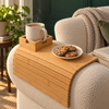 Bamboo Drape - Flat trays slide off. This one bends.
